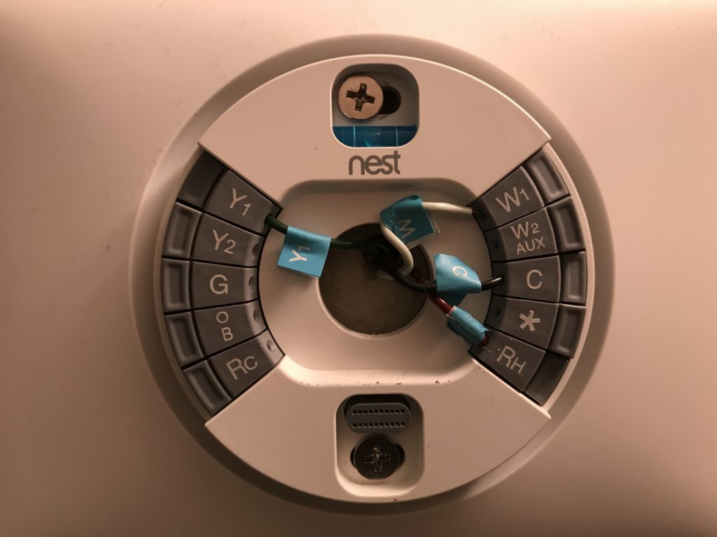 Nest Thermostat Wire Connections