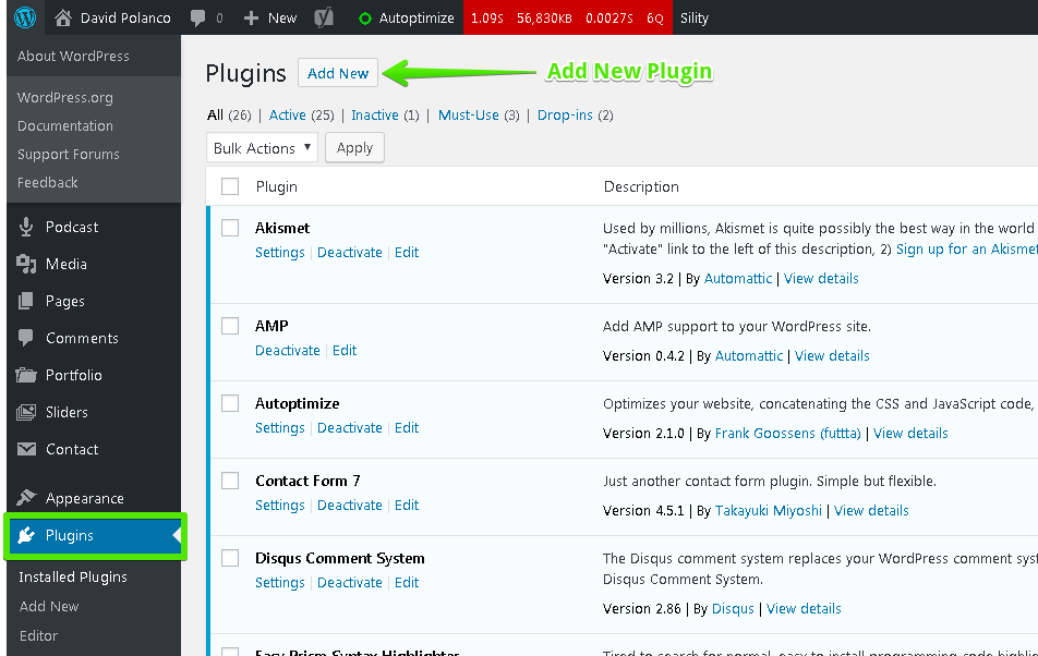 Installing Mailgun for WordPress Plugin